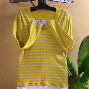 Liz Claiborne Striped Top